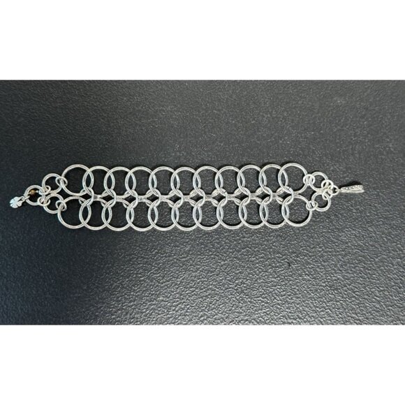 Lucky Brand Silver Tone Bracelet Rings - Picture 1 of 5